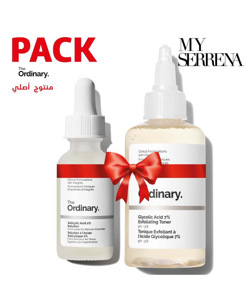 PACK-حبوب الوجه و التصبغات للبشرة الدهنية - clear-  the ordinary