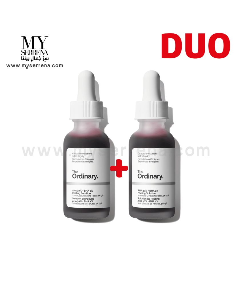 PACK DUO Peeling AHA30% BHA 2% 30mlx2  The ordinary