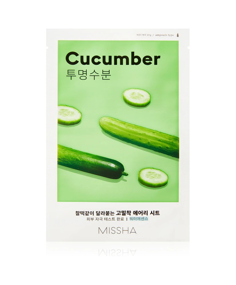 Missha Airy Fit Cucumber Masque visage  -   مستخلص  مستخلص الخيار