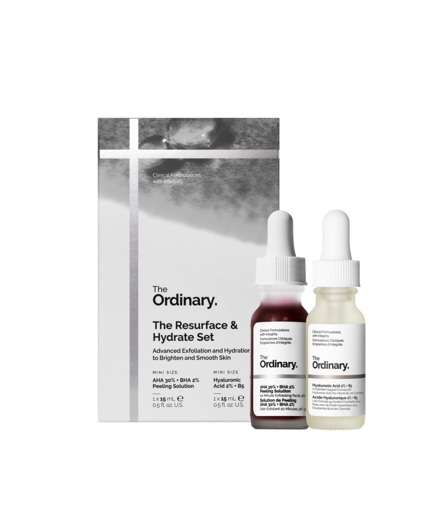 Pack Pelling & hydratation the ordinary